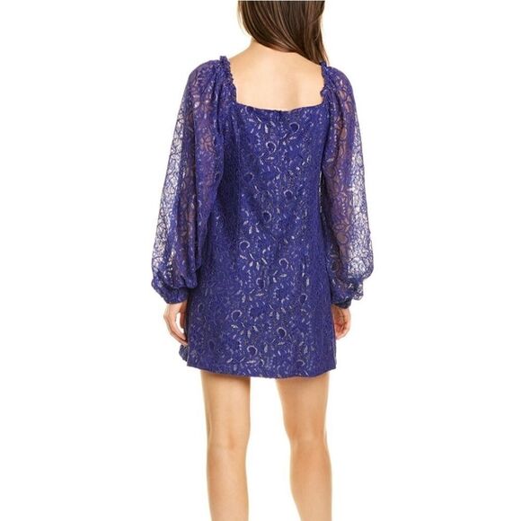 ENDLESS ROSE Bonded Lace Mini Dress - Picture 2 of 6